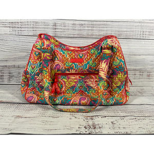 Vera Bradley Retired "Paisley in Paradise" Shoulder Bag